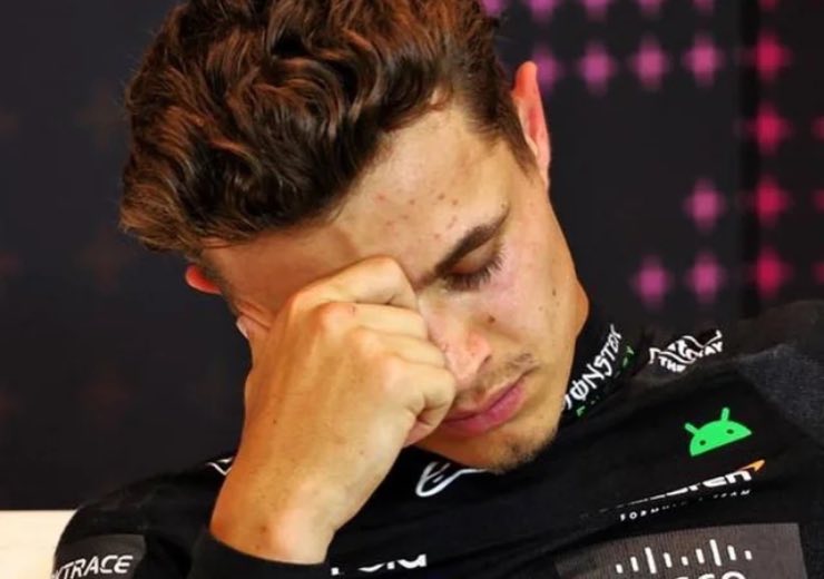 Lando Norris dramma