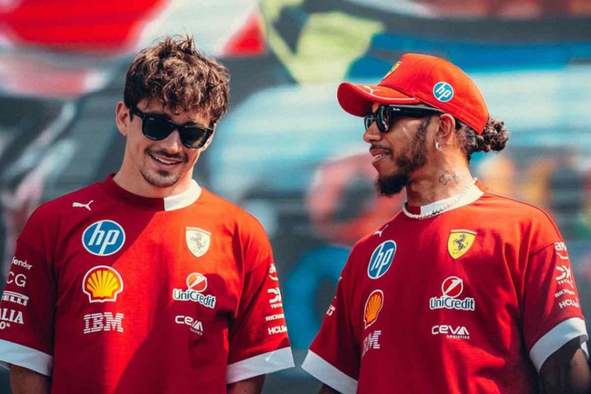 Coppia Ferrari Leclerc