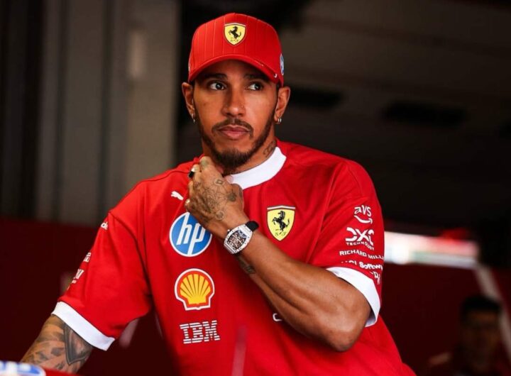 Hamilton parla della Ferrari