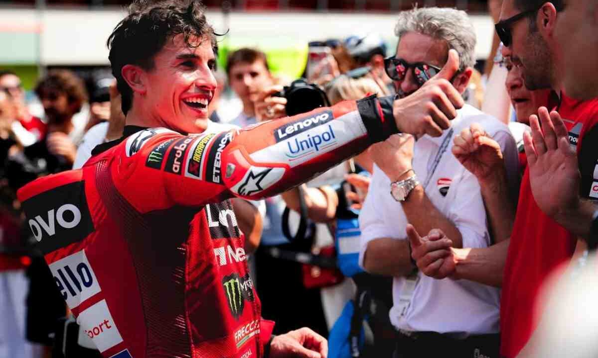 Lite in pista Marquez