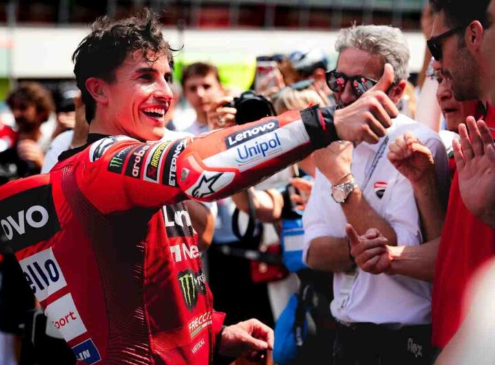 Lite in pista Marquez