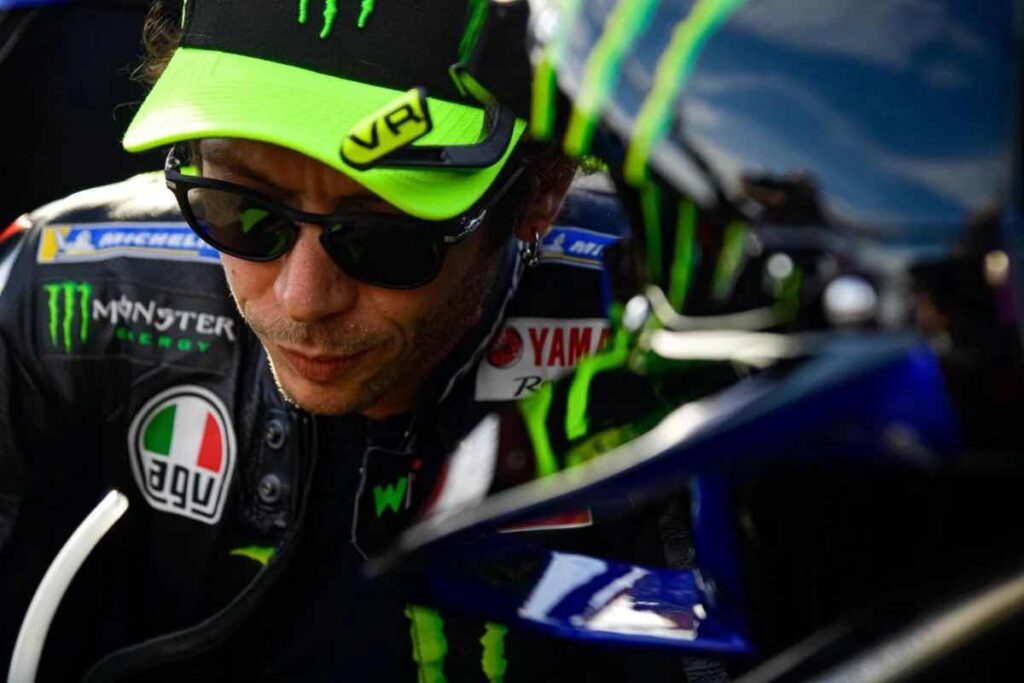 Rossi triste Marquez