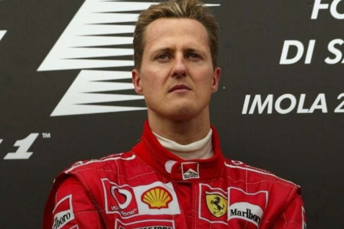 Schumacher la foto del figlio