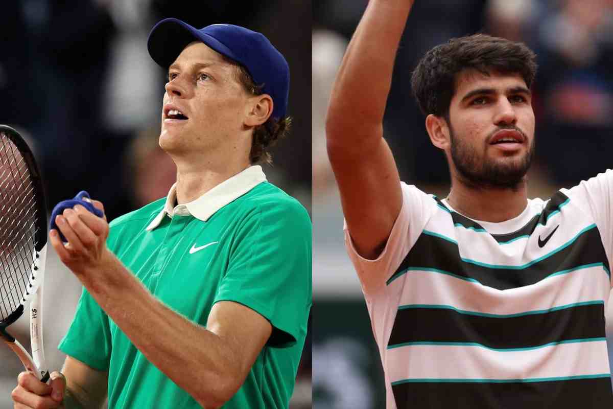 Jannik Sinner e Carlos Alcaraz