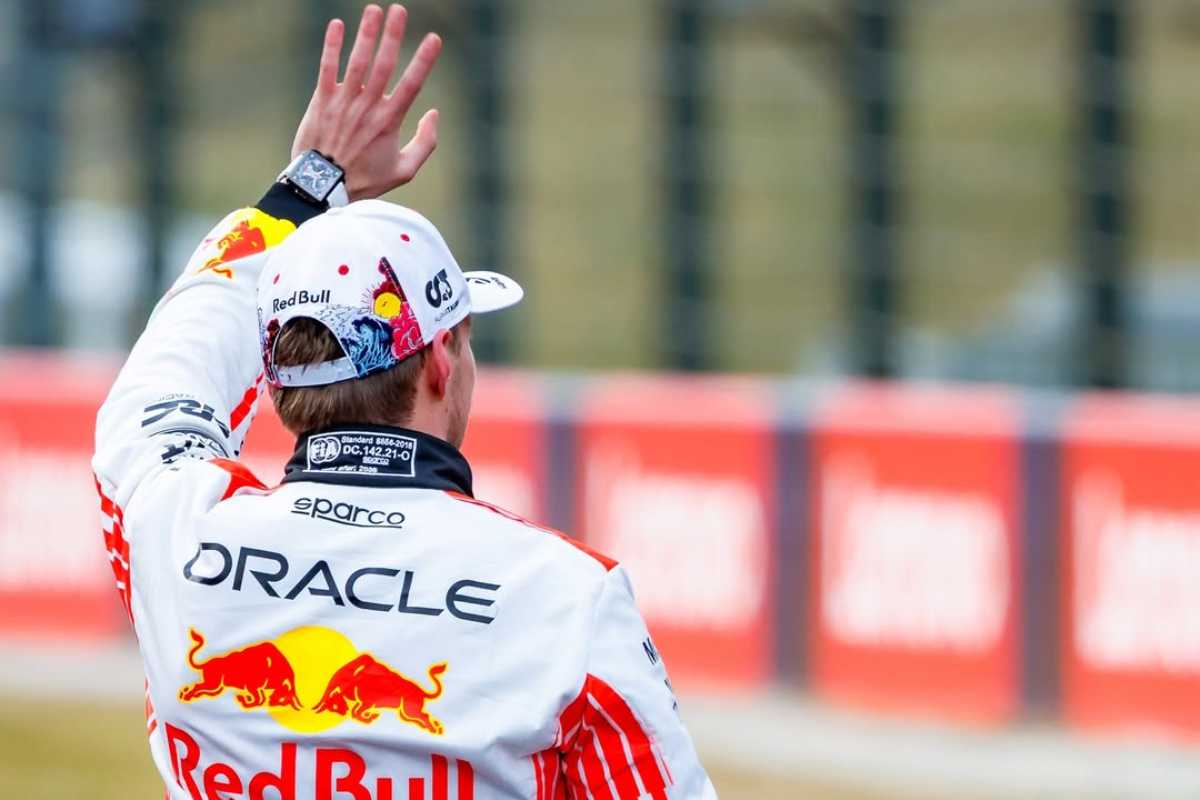 Verstappen dichiarazione choc