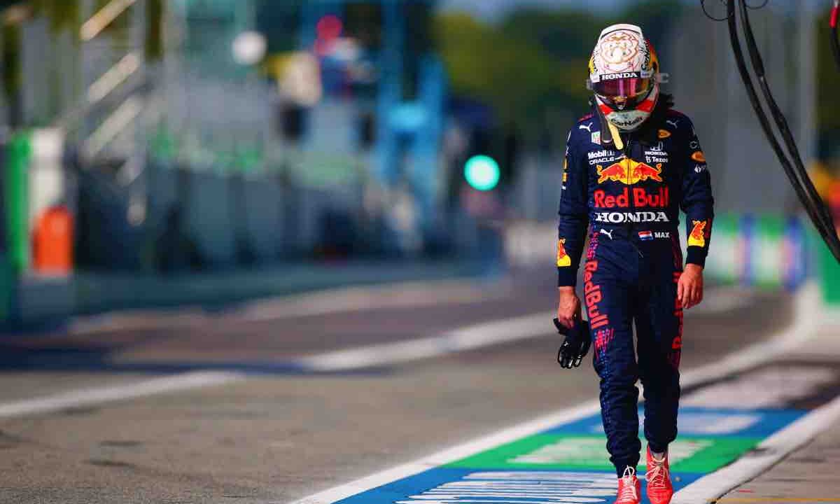 Max Verstappen pista