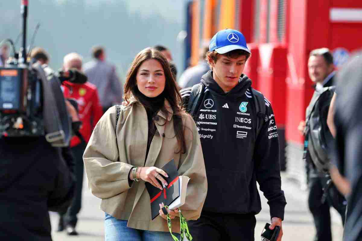 Andrea 'Kimi' Antonelli e Eliska Babickova