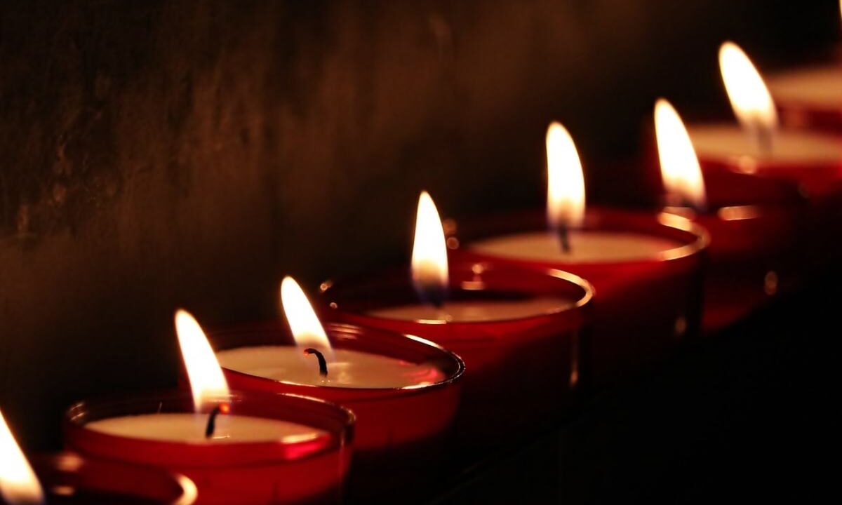 Candele lutto