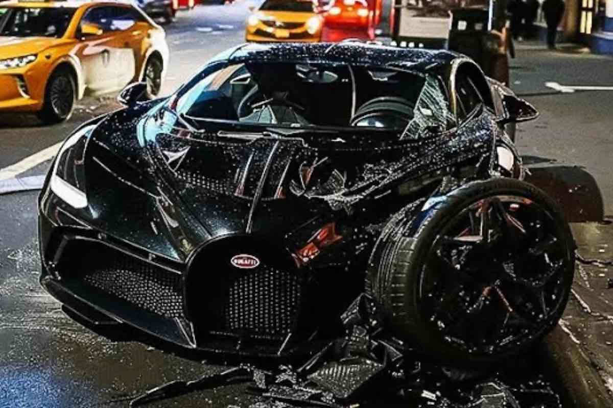 Sport auto incidente