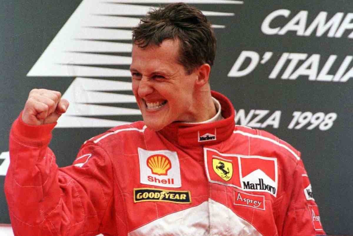Schumi asta Ferrari