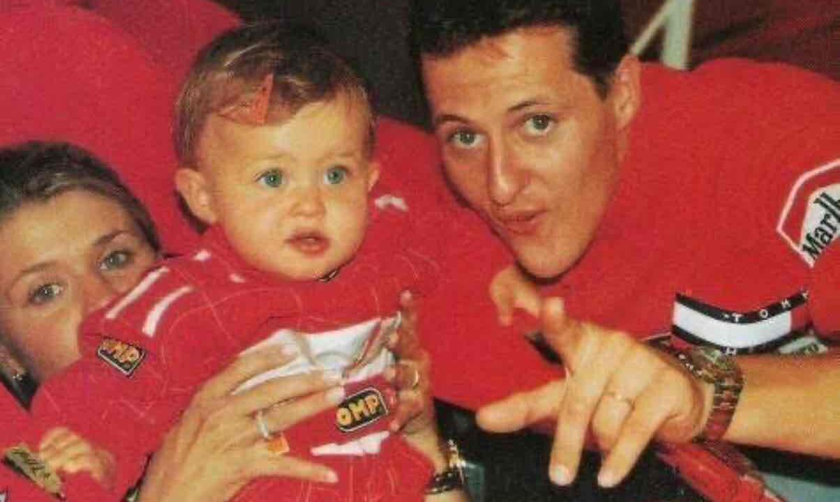 Schumacher con figlio