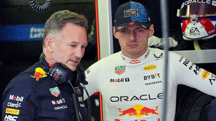 Horner e Verstappen