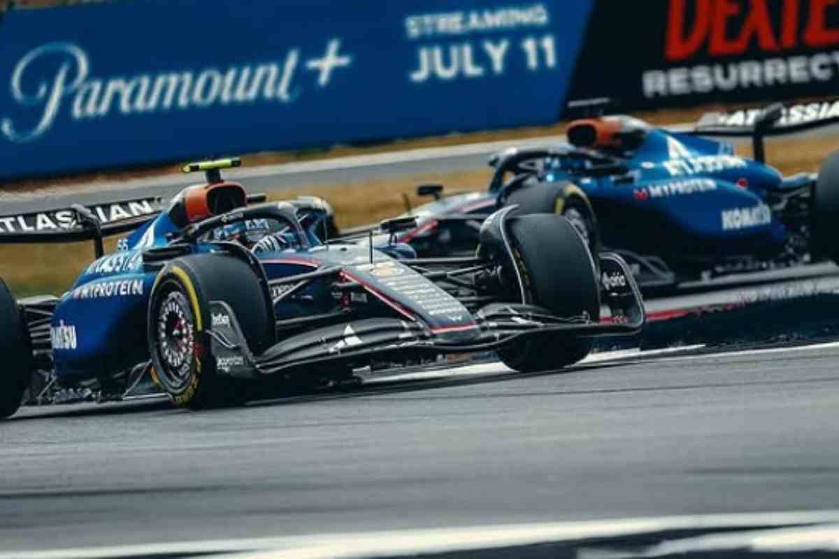 Le due Williams in pista