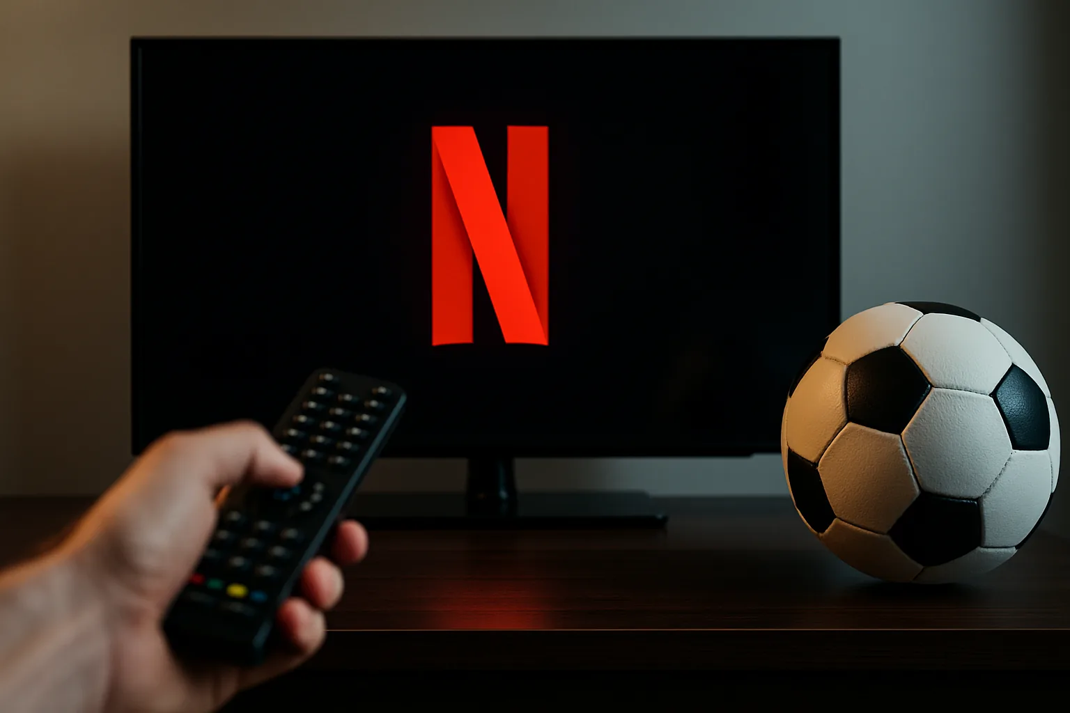 Netflix entra nel calcio: importante svolta nei diritti televisivi