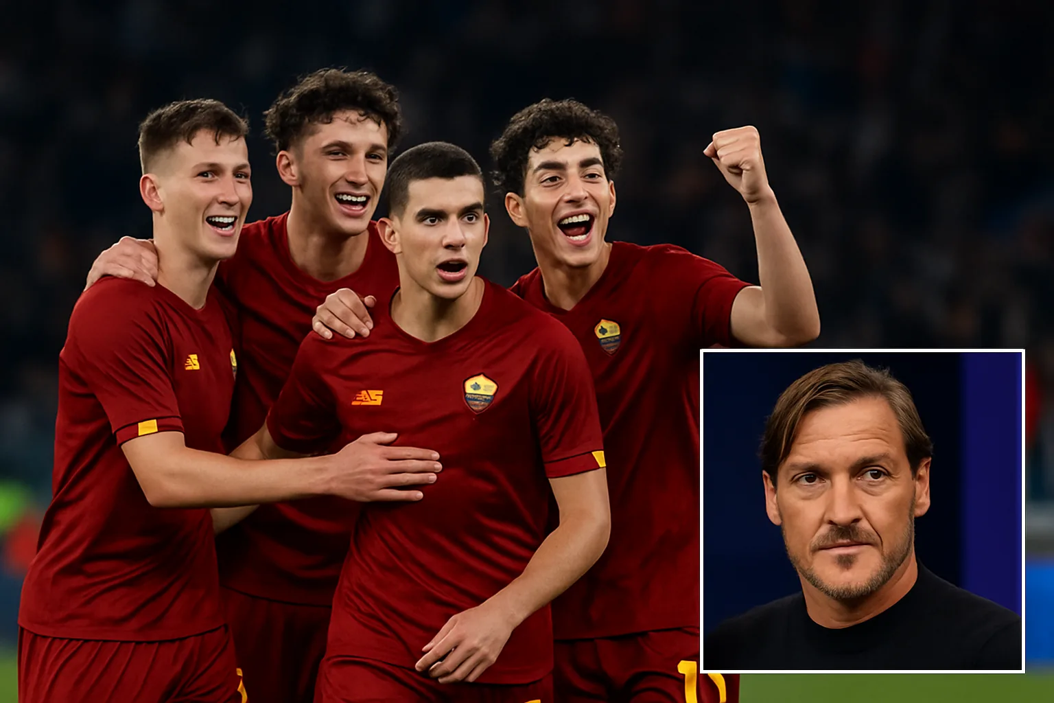 Roma, la gioventù guarda al futuro: formazione più giovane degli ultimi cinque anni contro il Genoa